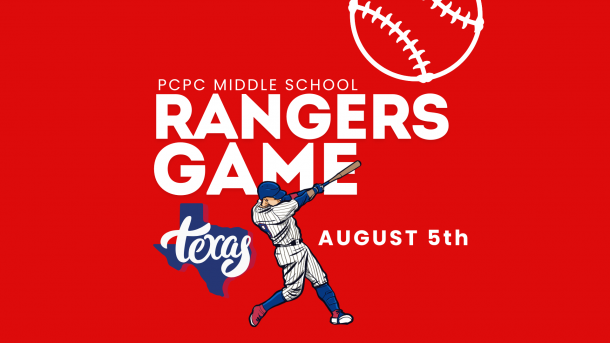 Middle School Rangers Game August 2026