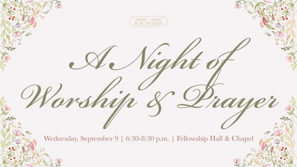 2026 Women's Night of Worship and Prayer