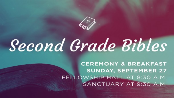 2026 Second Grade Bibles