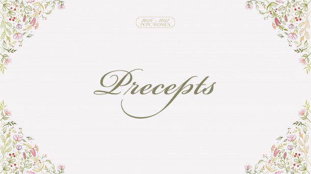 2026 Women's Precepts