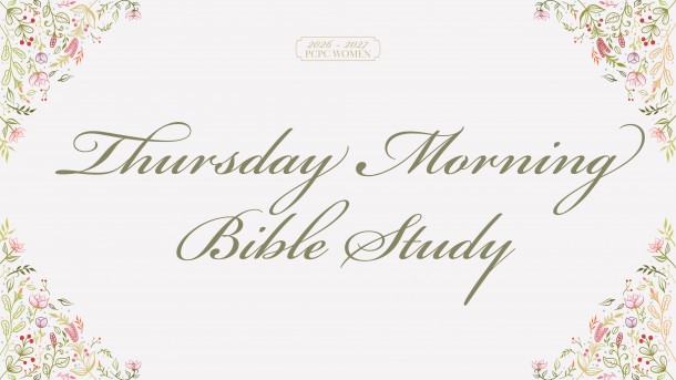 2026 Women's Thursday Morning Bible Study